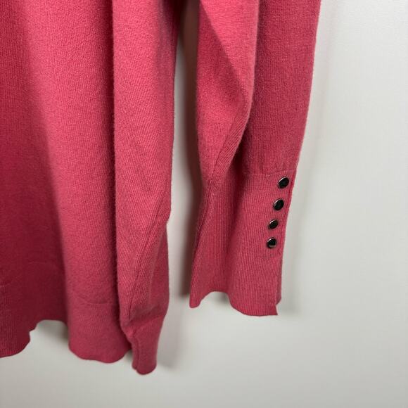 Torrid Womens Everyday Soft Turtleneck Sweater In Holly Berry Pink Sz 5X | Comfy - Picture 3 of 14